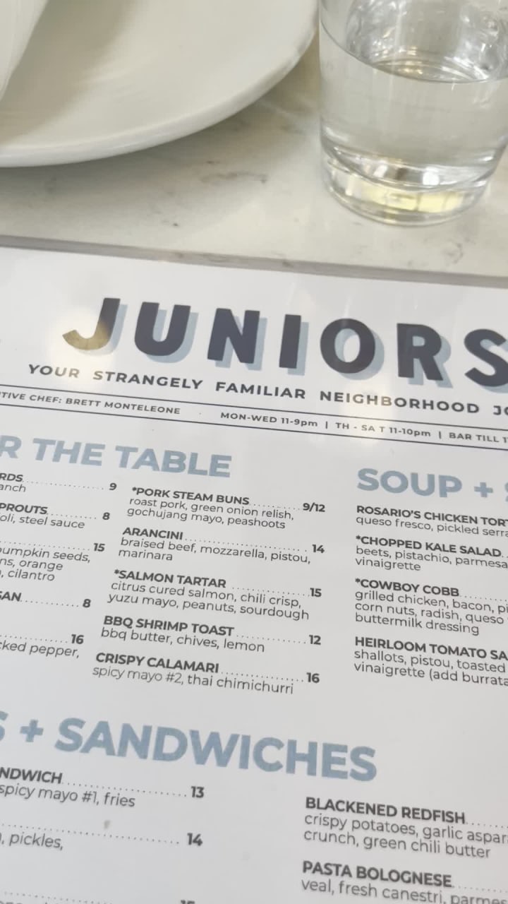 Video review of Junior’s On Harrison