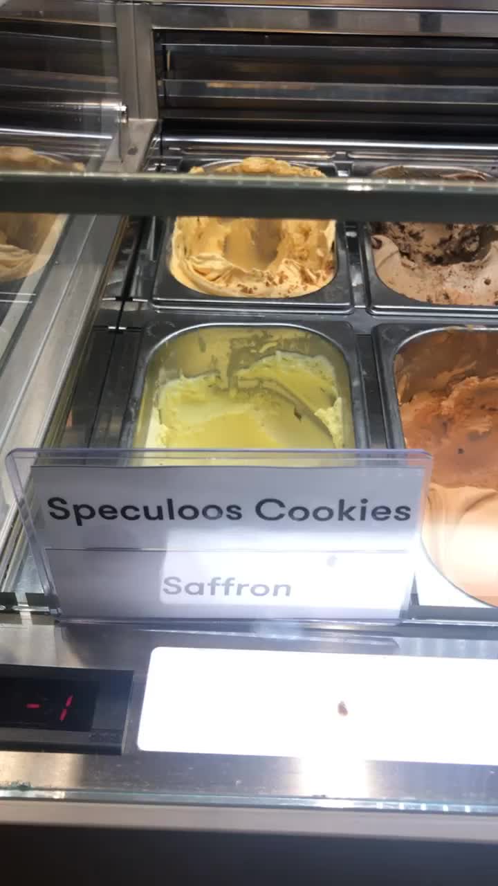 Video review of Saffron & Rose Ice Cream