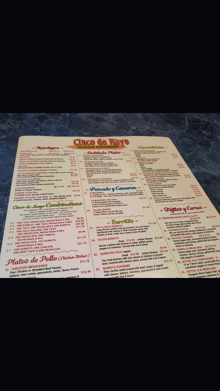 Cinco De Mayo Mexican Restaurant Hermitage