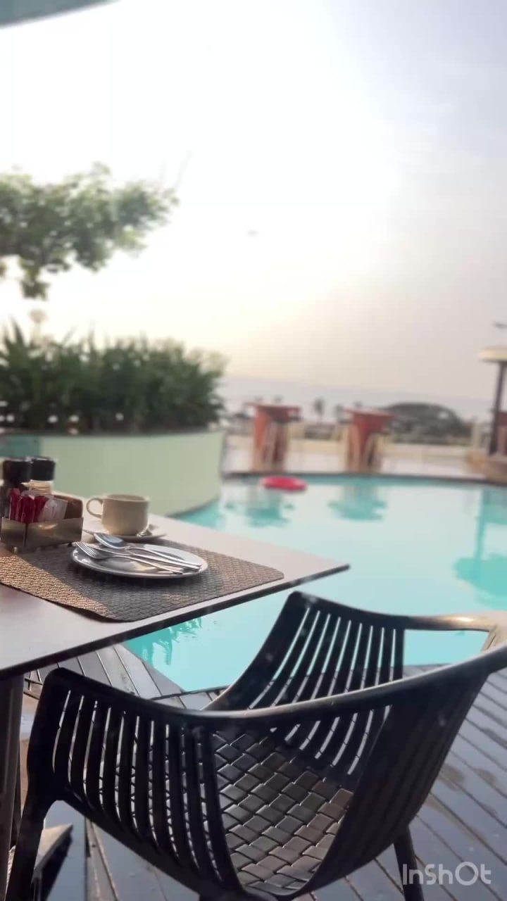 Southern Sun Elangeni Hotel Pool Deck, Durban North Beach